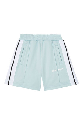 Striped Jersey Track Shorts